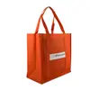 Bolsa de TNT Bolso de Hombro Bolsa de Compras Reforzada Bolsa Ecológica Bolsa Publicitaria de Gran Capacidad Impresa a Medida