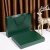 Bufanda Chal de Cachemira Verde Oscuro Caja de Regalo Caja de Empaque para Suéter de Cachemira Engrosado Bolsa de Regalo para Ropa de Reunión Anual con LOGOTIPO