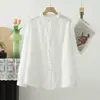 Colección Otoño 2026 Estilo Japonés Mori Girl Bordado Jacquard 3D Cárdigan de Manga Larga Camisa Top para Mujer Venta al por Mayor