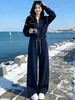 Conjunto de Sudadera de Cremallera de Lujo para Mujer, Atuendo Exquisito y Elegante de Dos Piezas, Colección Invierno 2026, Estilo de Alta Gama