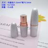 Tubo de lápiz labial diy tubo vacío tallado 3D hecho a mano 12.1mm Nuevo molde de lápiz labial diy hebilla magnética carcasa cuadrada
