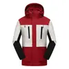 Chaqueta Desmontable con Capucha de Dos Piezas Unisex Personalizada 3 en 1, Forro Polar Zorro Plateado, Cálida, Cortavientos, Impermeable, Chaqueta de Montañismo