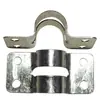 Accesorios de ferretería para estante plegable de metal pieza de hierro tarjeta de montar a caballo tarjeta de tubo en forma de U venta al por mayor pieza de hierro para tubería de agua soporte de aro de sujeción hebilla