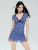Ins Dropshipping Nuevo Traje de Baño de Malla para Mujer Estilo Playa Sexy Puro Deseo Traje de Baño de una Pieza de Alta Gama