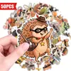 Compra directa transfronteriza [con certificación CE.CPC] 50 lindas pegatinas creativas de animales enmascarados