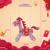 2027 Año de la Oveja Festival de Primavera Festival de Linternas Nuevo Dibujo Animado Pony Proyección Linterna de Mano Linterna Hecha a Mano DIY
