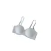Comércio Exterior Transfronteiriço Mais Vendido Roupa Íntima Xadrez para Meninas, Sutiã Push-Up Sem Fio com Lindo Design nas Costas, Sutiã Ajustável Sem Costura