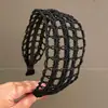 Elegante diadema de ala ancha para mujer, nuevo modelo 2026, diseño de copa alta, adecuada para lavarse la cara, uso diario, accesorio de pelo versátil