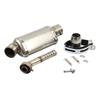 Direto da Fábrica Motocicleta Little Ninja Z250 Bj300 R3 R25K6789 Tubo de Escape Triangular Modificado