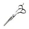 Tijeras de Peluquería Estilo Tornillo Tai Chi de 6.0 pulgadas, Tijeras para Cortar el Cabello, Tijeras Planas, Tijeras Entresacadoras, Tijeras de Entresacar