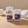 Venta Directa de Fábrica Juego de Marcadores Triangulares de Base Aceite de Doble Punta para Dibujo Infantil y Graffiti, Plumas Específicas para Arte Estudiantil