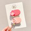 Pinzas para el Cabello Dopamina Lindas Estilo Coreano para Mujer, Pinzas Laterales Exquisitas y de Alta Gama, Pinzas Versátiles para Flequillo y la Frente