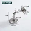 Soporte de pared macizo de acero inoxidable 304 conector de pasamanos de escalera soporte de barandilla soporte de balaustrada accesorios Minshi Huai