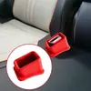 Fijador de Cinturón de Seguridad para Coche Hebilla de Silicona Ecológica Hebilla de Seguridad Soporte Clip de Bloqueo Universal Uso en Coche