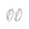 Anillos de Pareja Guerrero Dulce con Diseño Único, Dulces y Elegantes, Perfectos para Novias, Regalo Simple y Versátil