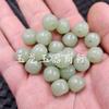 Imitação Jade Hetian Xinjiang Jade Branco Contas Antigas Imitação Jade Contas Espalhadas Imitação Jade Dongling Acessórios de Joalheria Contas Feitas à Mão