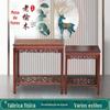 Cem flores mesa flor rack madeira maciça velho velho olmo mesa de pedra rolamento chinês bonsai rack mesa de centro peixes tanque rack