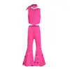 Roupa de Cosplay Barbie Sem Mangas de Duas Peças Estilo Filme Barbie Live-Action Europeu e Americano para Festa de Meninas