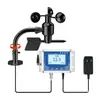 Instrumento de Medição de Sensor de Velocidade e Direção do Vento Sem Fio 4G Monitoramento Meteorológico de Alta Precisão Transmissor de Velocidade do Vento para Canteiros de Obras, Docas e Minas