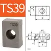 Bloque de Presión de Riel Guía Lineal Cuña de Pórtico T-E1E2E3Y2T5Y5 Bloque de Fijación de Riel Lineal para Máquina Herramienta Placa de Presión
