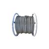 Molino de cable de acero anti-torsión de potencia eléctrica con bobinador de cable de torsión cero construcción de cable de acero galvanizado en caliente cable de tracción