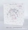3# Mediano 25 Nueva Bolsa de Papel Kabi Bala a Cuadros de Dibujos Animados Bolsa de Regalo Ropa Cosméticos Bolsa de Cuerda de Mano Bolsa de Compras