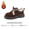 Zapatos de Algodón para Niños Baba Duck Zapatos tipo Birkenstock con Felpa Nueva Colección Invierno 2025 Suela Suave Cálidos y Engrosados Zapatos Doudou para Niñas