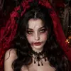 Pegatinas Faciales de Maquillaje Mate Nuevas de Halloween Transfronterizas para Fiestas y Actuaciones Festivas Pegatinas de Tatuaje Facial Temporales