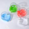 Bañera Grande Transparente para Cacatúas, Agapornis, Periquitos y Loros; Caja para Baño de Aves