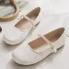 Zapatos Mary Jane estilo chino para mujer, nuevo modelo otoño 2026, estilo delicado, perfectos con faldas y qipaos estilo francés, exquisitos zapatos de tacón bajo poco profundos