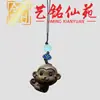 Yiming Xianyuan Sándalo Ciervo Cadena para Teléfono Móvil Colgante Pareja Colgante para Coche Adorno de Cadena para Teléfono Móvil Decoración de Bolso