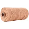 Cuerda Cuerda de Algodón Lino 3 mm de Grosor Cuerda de Algodón Rollo Completo Cuerda para Atar Embalaje Cuerda de Algodón diy Tejido Hecho a Mano Hilo de Algodón de Colores Otro