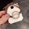 Corea del Sur Dongdaemun Cuerda para el Cabello Perla Amor Anillo para el Cabello Cuerda para el Cabello Roja de Internet Pequeños Accesorios para el Cabello Frescos Correa para el Cabello Simple