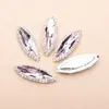 Nuevo producto, 10 x 35 mm, esbelta marquesa, cosida a mano, con hebilla de diamante de cristal, cadena de diamante decorativa, borde de encaje, soporte para accesorios de ropa.