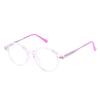 Nuevos lentes al por mayor para niños con luz anti-azul, cuadrados, de lente plana, para niños, se pueden equipar con montura para miopía JH2023-32
