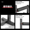 Rack de sentadillas búlgaro, entrenamiento de sentadilla profunda, rack de sentadillas a una pierna, elevación de cadera, equilibrio y estabilidad a una pierna, rack de sentadilla búlgara