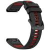 Correa de silicona bicolor para reloj Garmin Fenix8 Enduro3, correa de reloj oficial del mismo estilo.