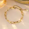 Estilo Europeo y Americano Cadena Gruesa Cruzada Hip-Hop Sencillo Acero de Titanio Collar Moda Femenina Versátil Geométrico Corto Cadena de Clavícula Conjunto