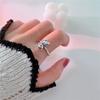 Anillo de Oso Lindo Modelo Nuevo de 25 Años Anillo Vintage Desgastado para Mujer Estilo Ins Coreano y Japonés Anillo de Dedo Índice de Moda Venta al por Mayor