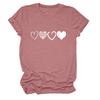 Camiseta de manga corta con cuello redondo y cuatro huecos diferentes para mujer, tendencia de moda de comercio exterior transfronterizo de Amazon y eBay