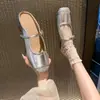 Mules de Plataforma de Moda de Nicho para Verano 2025 para Mujeres Bajitas, Punta Cerrada, que Aumentan la Altura, Pantuflas Frescas Estilo Chanel para Mujeres