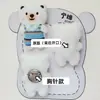 Nuevos Overoles de Peluche de Dibujos Animados Oso de Peluche Suave Lindo Oso Sonrojado Muñeco Broche Decoración Accesorios para Mochila Escolar de Estudiante