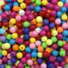 Cuentas Redondas de Color Caramelo Acrílico Macarrón Hechas a Mano DIY Cadena para Teléfono Móvil Adorno para la Cabeza con Cuentas Accesorios para la Cabeza con Cuentas
