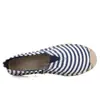 Moda de otoño de tendencia nuevos zapatos de lino para hombre y mujer zapatos de paja pescador un pedal mocasines de lona al por mayor