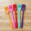 Brocha de Silicona Integrada para Cocina, Panqueques, Barbacoa Resistente a Altas Temperaturas, Brocha para Pan, Miel, Herramienta para Hornear
