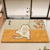 Tapete de Banheiro 2026 Novo Estilo Banheiro Antiderrapante Absorção de Água Secagem Rápida Tapete para Pés Espessado Resistente a Manchas Tapete de Caxemira Banheiro