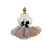 PETCIRCLE Ropa para Mascotas para Perros Pequeños y Cachorros, Lindo Vestido de Otoño e Invierno a Prueba de Frío para Mascotas, Vestido Abullonado Anna