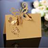 Tarjetas de Mesa Cortadas con Láser de Comercio Exterior, Tarjetas de Asiento de Mariposa Hermosas para Bodas, Tarjetas de Asiento Estéreo Blanco Hielo al por Mayor