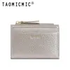 Billetera Retro Corta para Mujer Transfronteriza con Textura de Grano Disponible 80% de Descuento Billetera Sencilla de Cuero PU Lacado