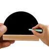 Pizarra de Madera de Doble Cara Decorativa de Estilo Moderno Minimalista Transfronteriza para Mostradores de Tiendas Comerciales y Letreros de Mensajes